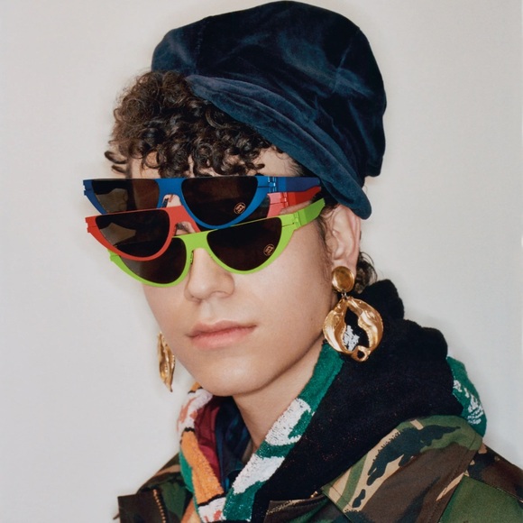 MYKITA X MARTINE ROSE SELINA SUNGLASSES - Picture 2 of 2